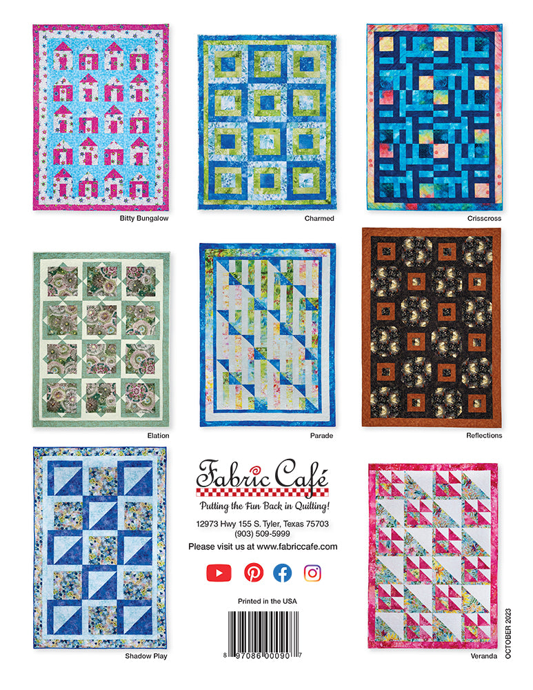 Easy Does It 3-Yard Quilts - Pattern Book
